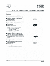 DataSheet M48T37V pdf